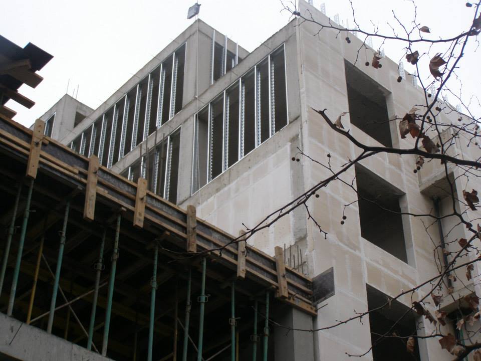 Облаштування зовнішніх стінових огороджень